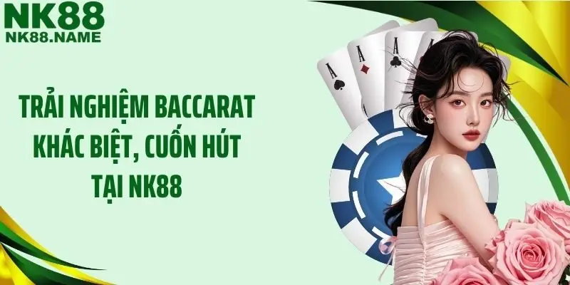 Trải nghiệm baccarat khác biệt, cuốn hút tại NK88