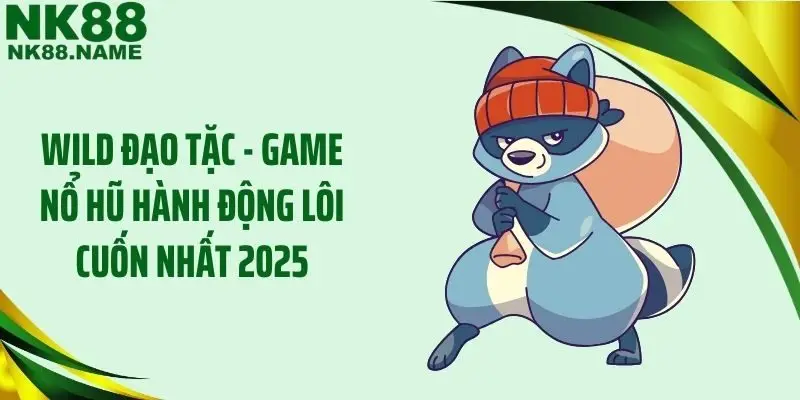 Wild Đạo Tặc - Game Nổ Hũ Hành Động Lôi Cuốn Nhất 2025